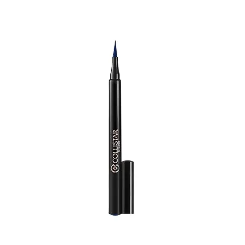 Collistar Infinito Eye Marker - Eyeliner Azul Resistente al Agua, 12 Horas de Duración