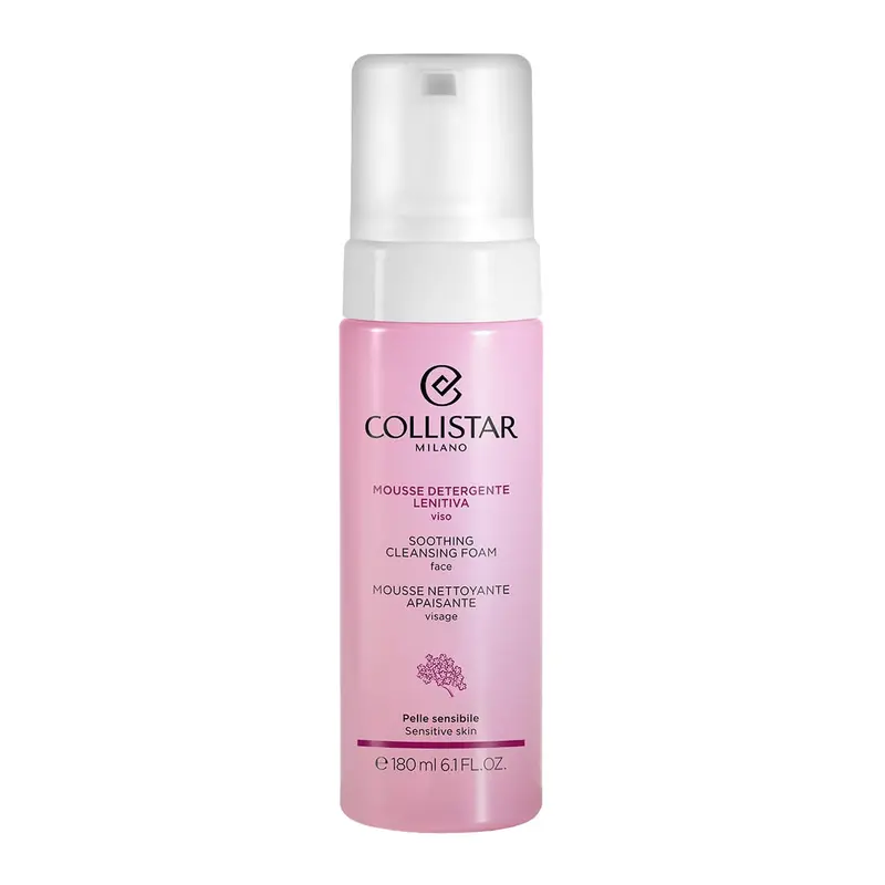 Collistar Mousse Limpiadora Facial Calmante 180ml - Piel Sensible