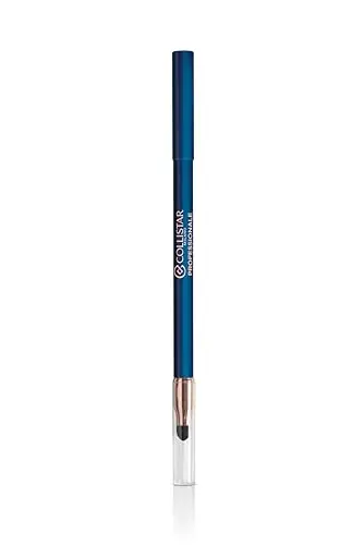 Collistar Profesional Lápiz de Ojos Azul Shanga - Waterproof 24H, Textura Suave Difuminable