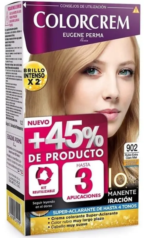 Colorcrem Eugene Perma Rubio Extra Claro Miel 902
