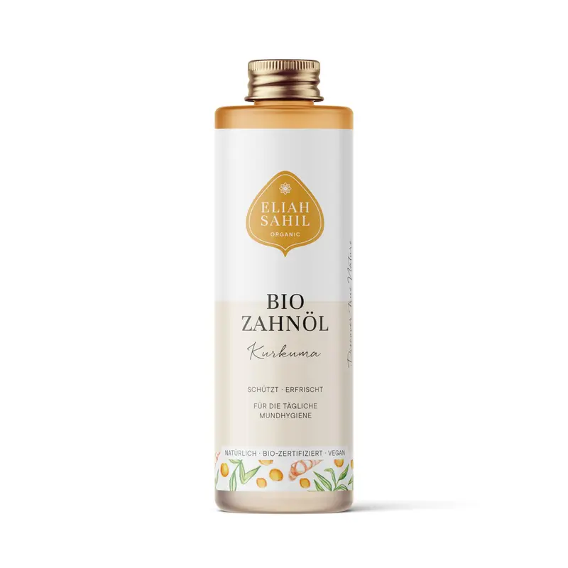 Colutorio-Aceite Dental Cúrcuma Eliah Sahil | Encías y Flora Bucal Saludables 100ml