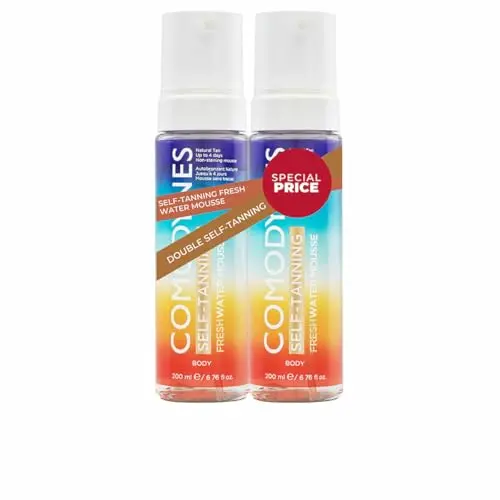Comodynes Duplo Mousse Autobronceador Fresh Water - Bronceado Natural Progresivo 2x200ml