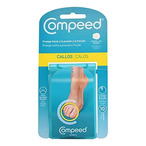 Compeed Callos Entre Dedos - 10 Apósitos Hidrocoloides