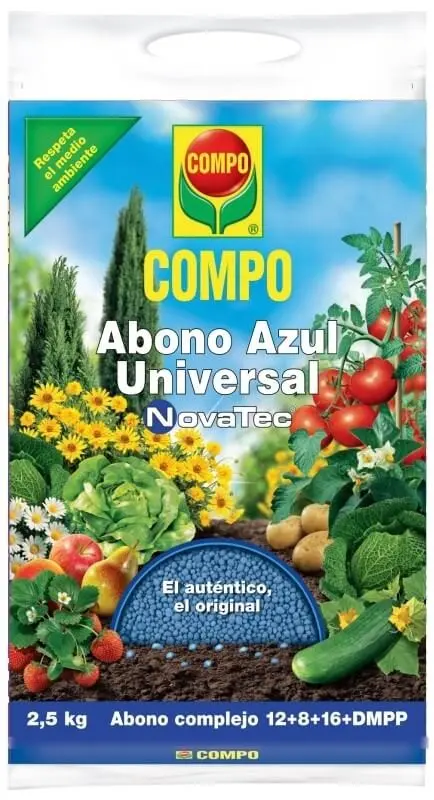 Compo Abono Azul Universal NovaTec 2,5K