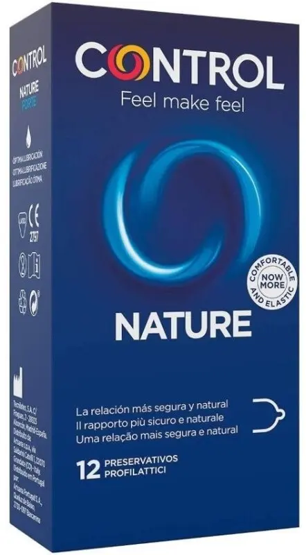 Control Preservativos Nature Adapta 12 Unidades