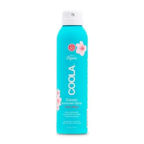 Coola Spray protector solar orgánico Classic Body SPF 50 - Guayaba Mango 177ml