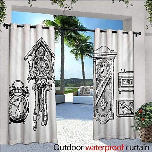 Cortina Exterior Privacidad Pérgola Azul - Diseño Copos de Nieve