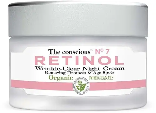 Crema de Noche Retinol Wrinkle-Clear con Granada Orgánica 50 ml