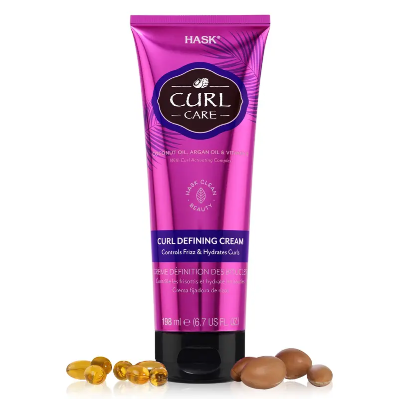 Crema Definidora de Rizos Hask Curl Care 198 ml