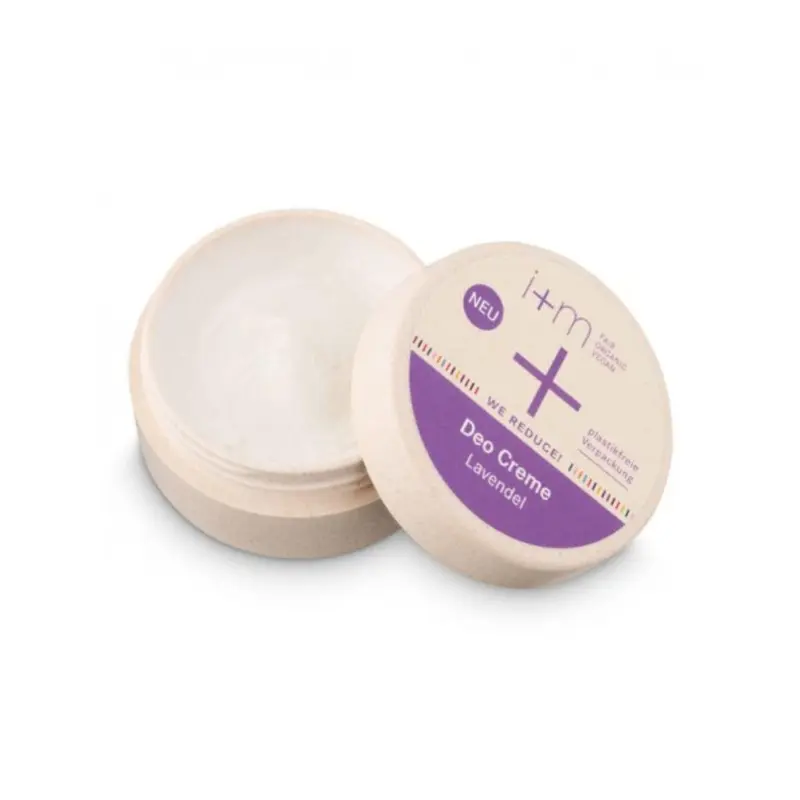 Crema Desodorante de Lavanda i+m - Protección 24h Orgánica sin Aluminio