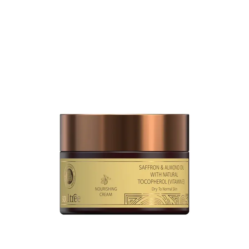 Crema Facial Nutritiva Ayurveda con Azafrán Soultree 50g