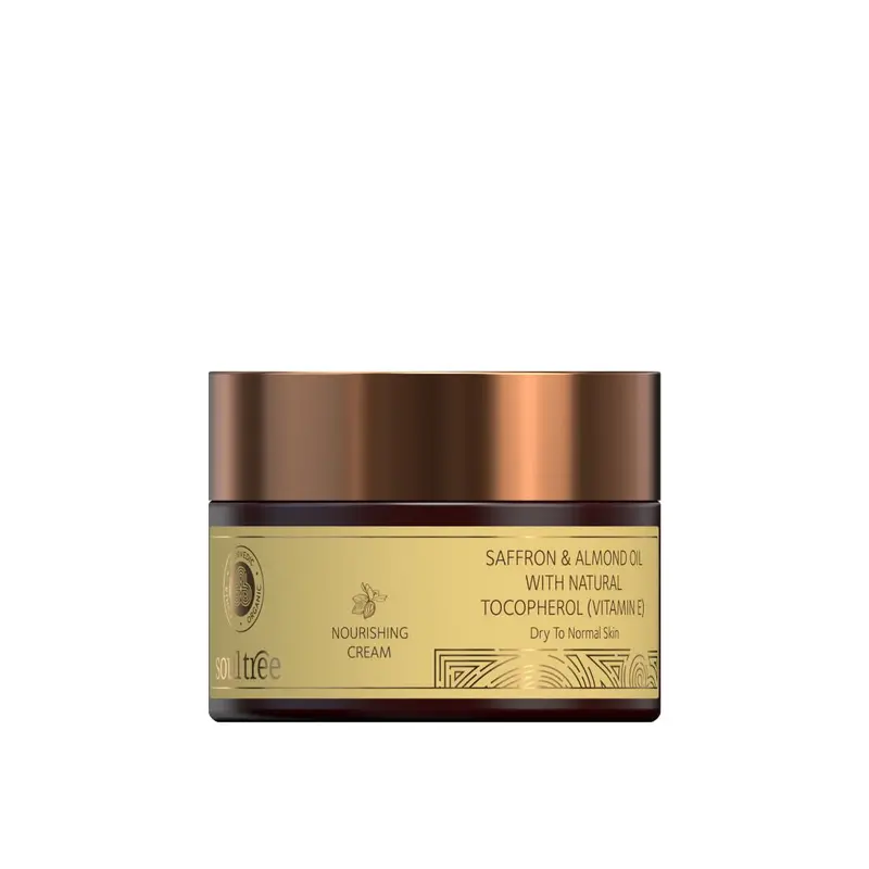 Crema Facial Nutritiva Azafrán Soultree 25g - Piel Normal y Seca