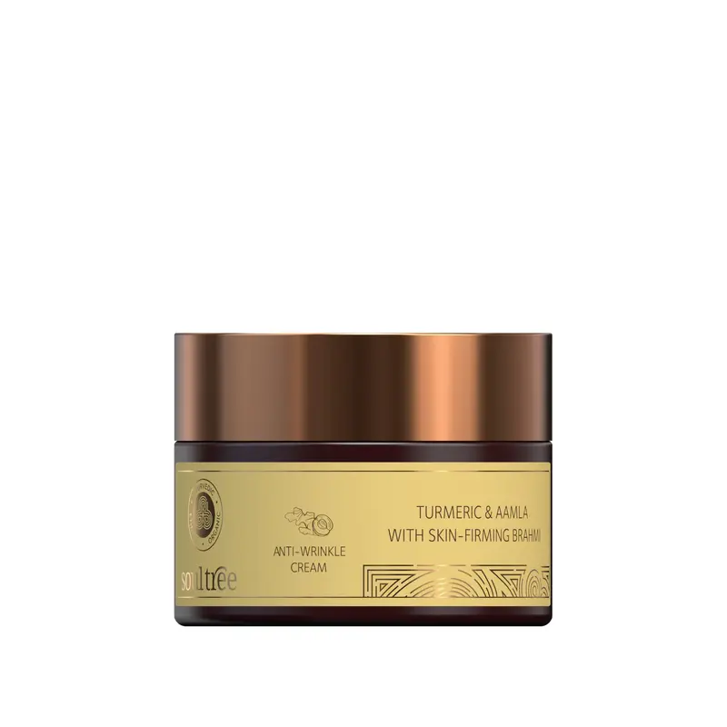 Crema Facial Regeneradora Cúrcuma-Amla Soultree 25gr | Anti-arrugas Ayurveda
