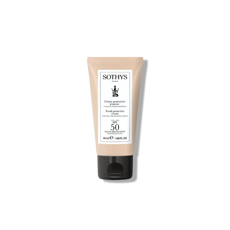 Crema Protectora Jeunesse SPF50 Rostro y Zonas Sensibles Sothys