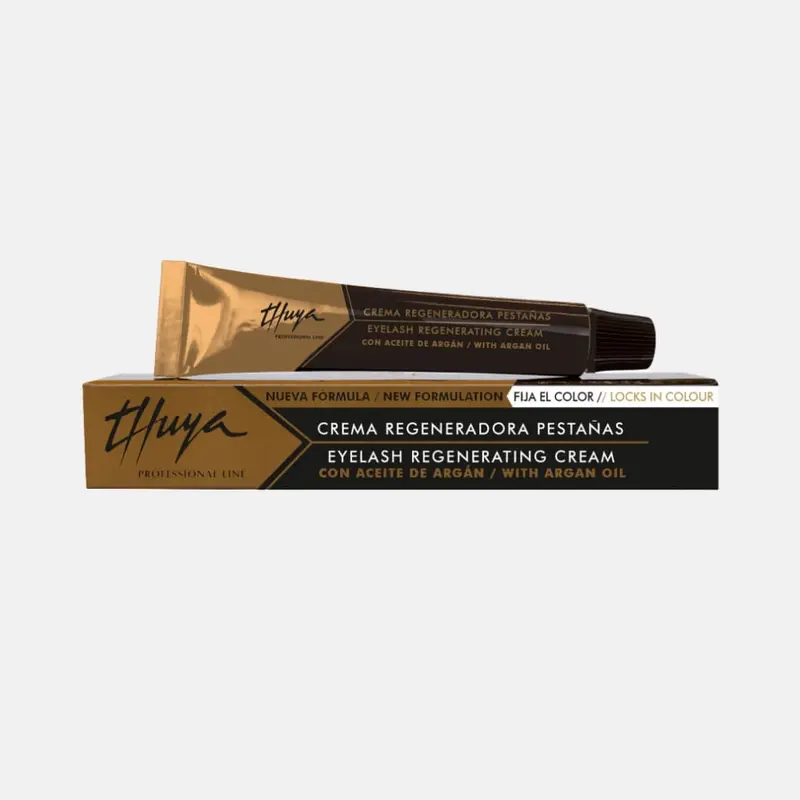 Crema regeneradora de pestañas con aceite de argán - Thuya