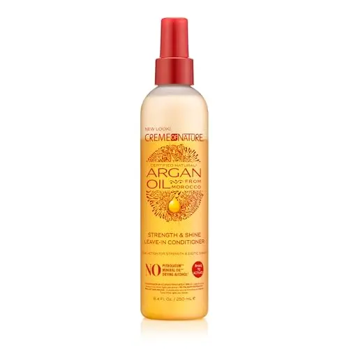 Creme Of Nature Argan Oil - Acondicionador sin Aclarado Fortalecedor y Brillo 250ml