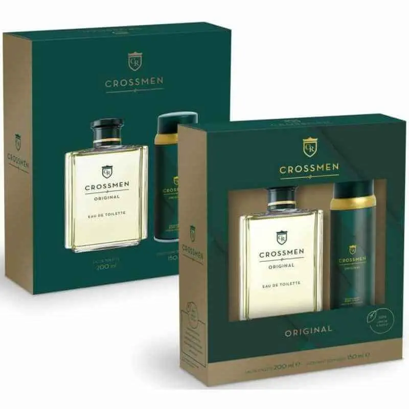 Crossmen Estuche Crossmen Original Vapo 200 Ml + Desodorante 150 Ml