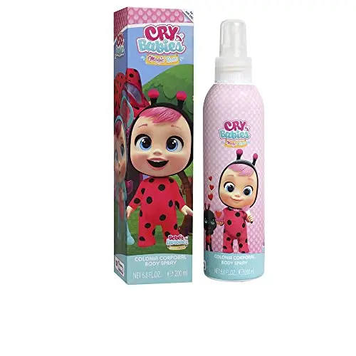 CRY BABIES Body Spray 200 ml - Aroma Dulce y Fresco