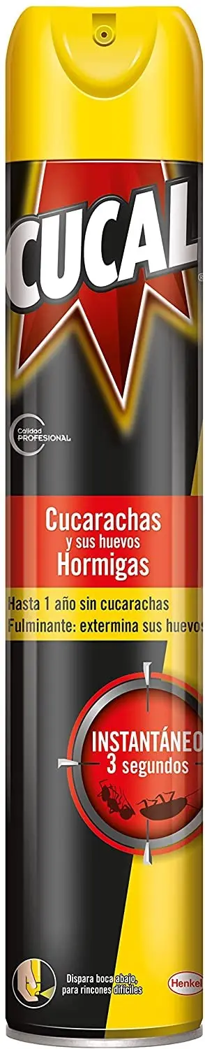 Cucal Insecticida Cucarachas y Hormigas Spray 750 ml