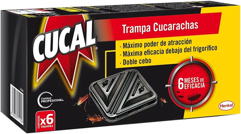 Cucal Trampa Cucarachas 6U