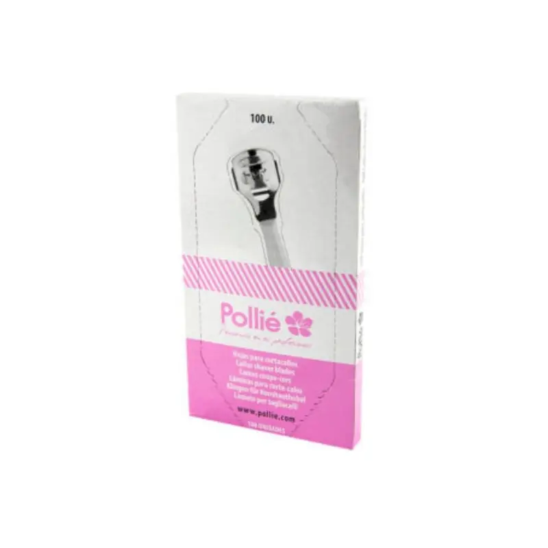 Cuchilla para cortacallos medida universal dispensador 100 unidades