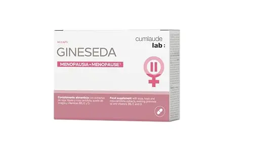 Cumlaude Gineseda - Complemento Alimenticio Menopausia 30 Cápsulas
