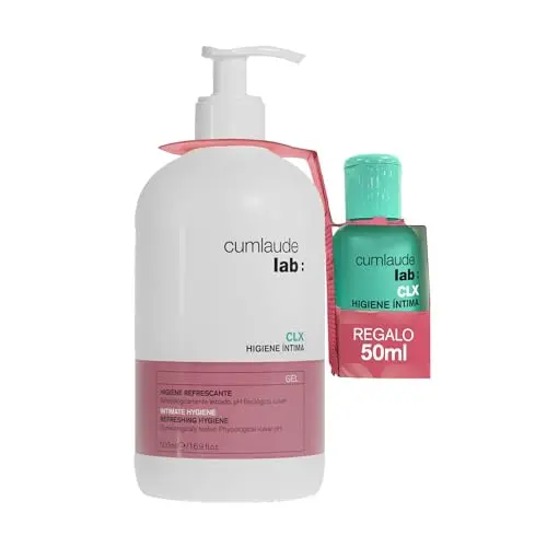 Cumlaude Lab CLX Gel - Higiene Íntima con Clorhexidina 500ml + 50ml
