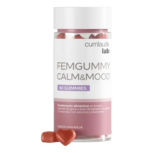 Cumlaude Lab Femmgummy Calm & Mood - 60 Gummies Bienestar Emocional