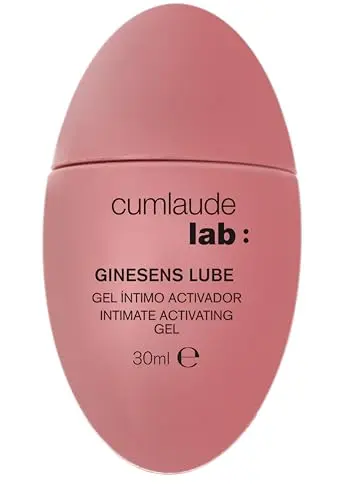 Cumlaude Lab Ginesens Lube 30ml - Lubricante Íntimo con Efecto Calor y Ginkgo Biloba