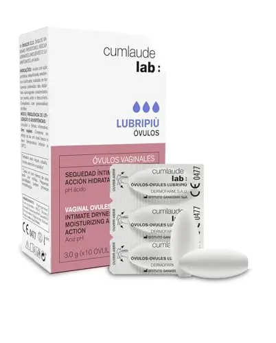 Cumlaude Lab Lubripiù - Óvulos Vaginales Hidratantes con Ácido Hialurónico, 10 Unidades