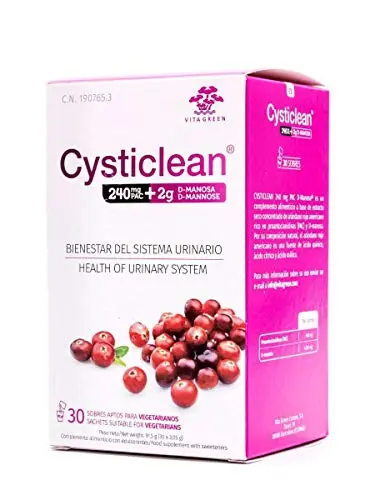 Cysticlean D-Manosa 240 mg - 30 Sobres Arándano Rojo Americano