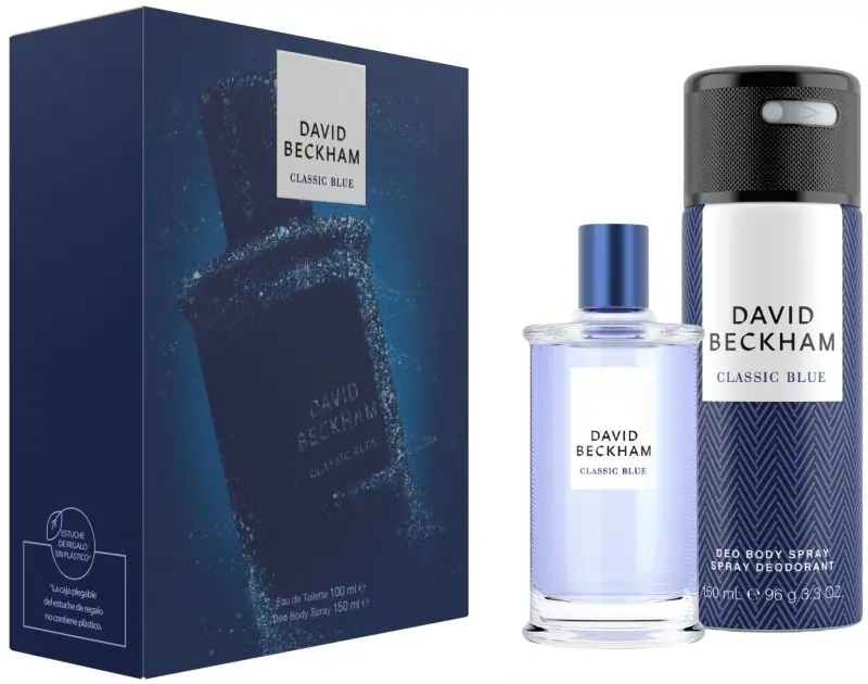 David Beckham Classic Blue Set de Regalo 100 ml + DEO 150 ml