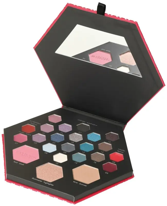 Deborah Milano Small Cold Paleta de Maquillaje Tonalidades Frías