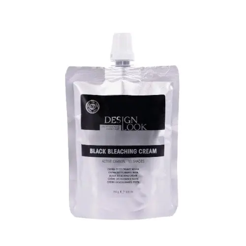 Decoloración rubios fríos en crema negra 10 tonos con Carbón Activo 250g