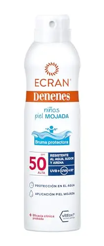 Denenes Bruma Protectora Solar SPF 50+ Piel Mojada - Spray 250ml Niños