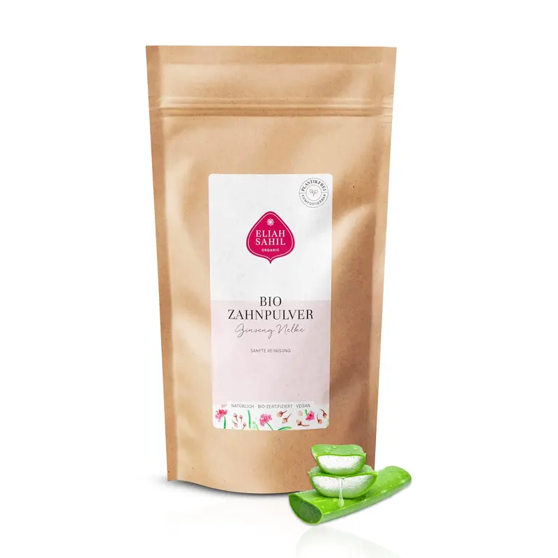 Dentífrico en Polvo Ginseng y Clavo 200g - Eliah Sahil