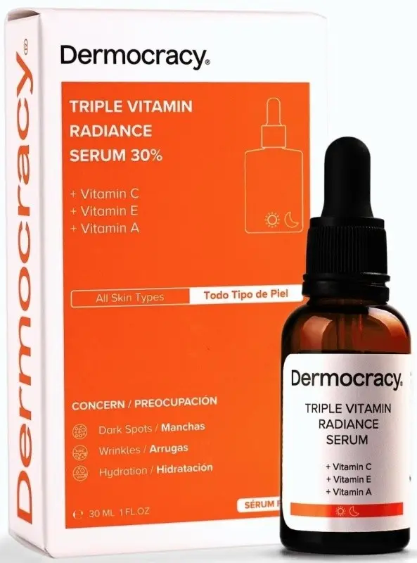 Dermocracy Serum Crema Triple Vitamin C Radiance 30 Ml
