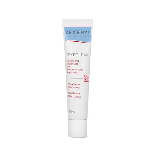 Dexeryl Aquafluido Matificante SPF 50+ - Protección Solar para Pieles Grasas