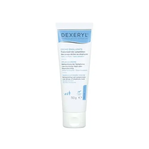 Dexeryl Crema Emoliente 50g - Hidratación Intensiva para Piel Seca y Atópica