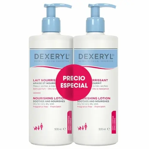 Dexeryl Loción Nutritiva Pack 2x500ml - Hidratación 24h para Piel Sensible