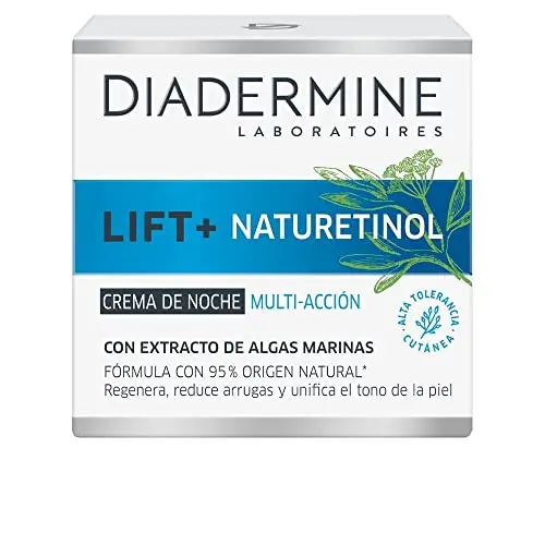 Diadermine Lift+ Crema de Noche Naturetinol 50ml - Regeneración y Antiarrugas