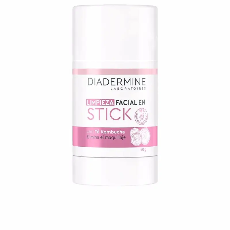 Diadermine Limpieza Facial en Barra con Té Kombucha - 40g