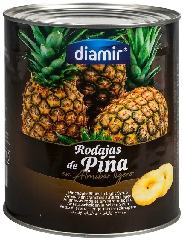 Diamir Piña Almíbar 3,300 Kg