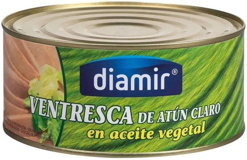 Diamir Ventresca de Atún Claro en Aceite Vegetal RO-900