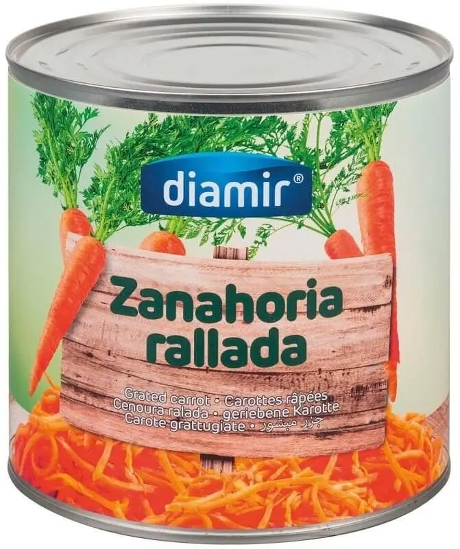 Diamir Zanahoria Rallada Lata 2,5 kg