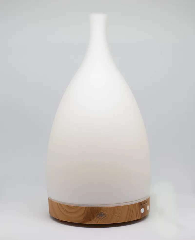 Difusor Corona Blanco Serene - Ultrasónico 130ml con Luz Blanca