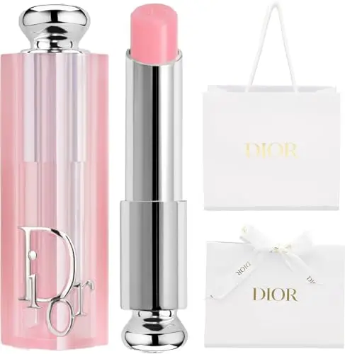 Dior Addict Lip Glow #001 - Bálsamo Labial Hidratante 48h con Color Activado por pH