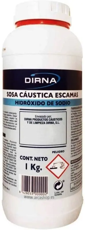Dirna Sosa Cáustica Escamas 1 Kg