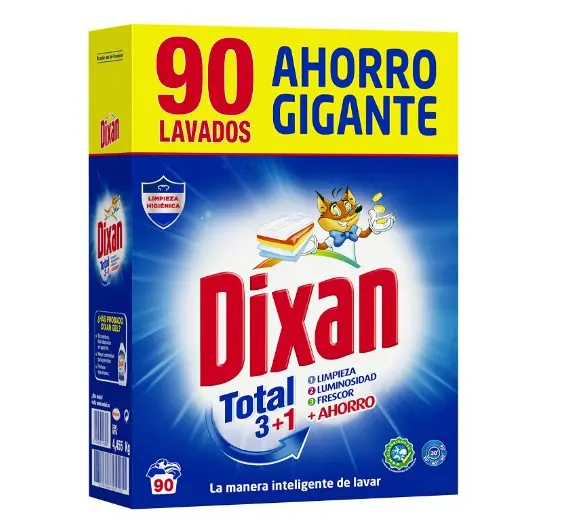 Dixan en polvo 90 lavados
