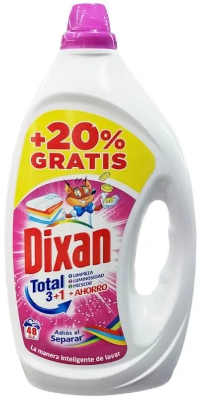 Dixan Gel Adios al Separar 40+8D